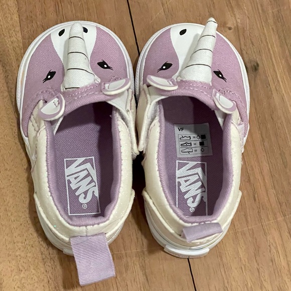 Brand New! Rare & Unique Unicorn Vans V Slip-on Shoes 🦄 - Picture 4 of 7